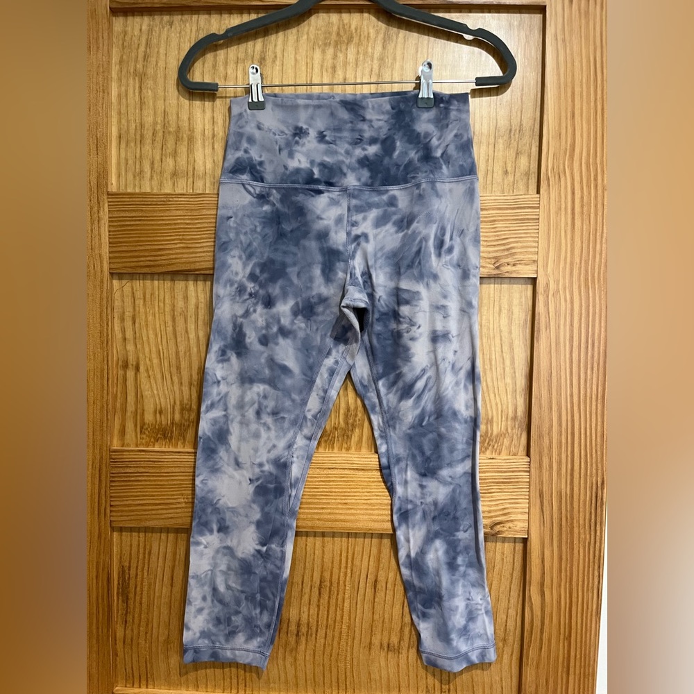 Gently used Lululemon align crops—so comfortable!